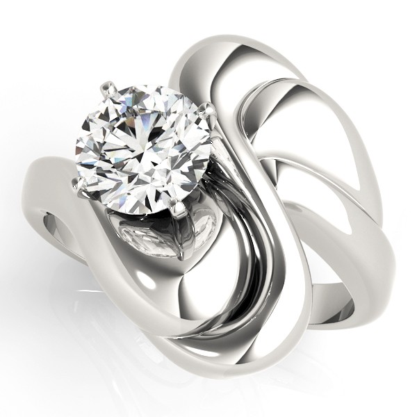 4 Prong Natural  Diamond Ring